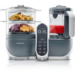 Babymoov Küchenmaschine Nutribaby Plus Industrial Grey