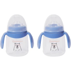 Badabulle Trinkbecher Mit Tropf-Stopp 160ml, 2er Set