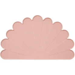 Cam Cam Copenhagen Cam Cam® COPENHAGEN Tischset Blume Aus Silikon, Dusty Rose