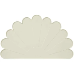 Cam Cam Copenhagen Cam Cam® COPENHAGEN Tischset Blume Aus Silikon, Light Sand