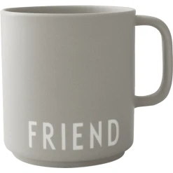 Design Letters Becher Mit Henkle Favourite Cool Gray