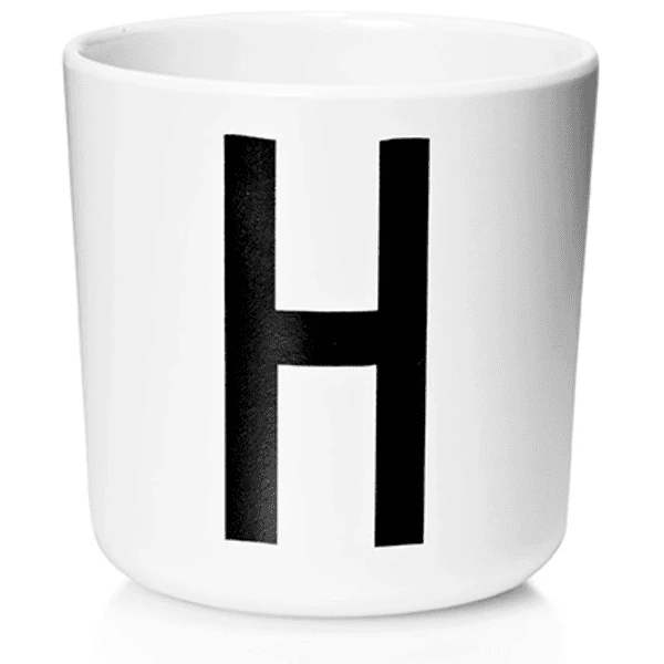 Design Letters Kinderbecher Eco 175 Ml, Mit Buchstabe H 1 Design Letters Kinderbecher Eco 175 Ml, Mit Buchstabe H
