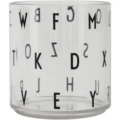 Design Letters Kindertrinkglas Aus Tritan Transparent Buchstaben