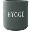 Design Letters Porzellanbecher Favourite Cups Mit Lasergravur Dark Green