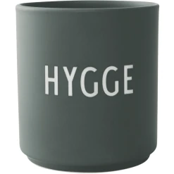 Design Letters Porzellanbecher Favourite Cups Mit Lasergravur Dark Green