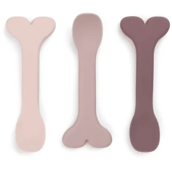 Done By Deer™ Babylöffel 3er Pack, Wally Rosa