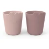 Done By Deer™ Trinkbecher Kiddish Mini Croco 2-er Pack Rosa