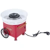 HOMCOM Zuckerwattemaschine Rot