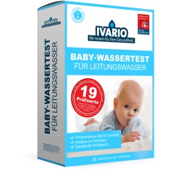 IVARIO Baby-Wassertest Für Leitungswasser (19-in-1)