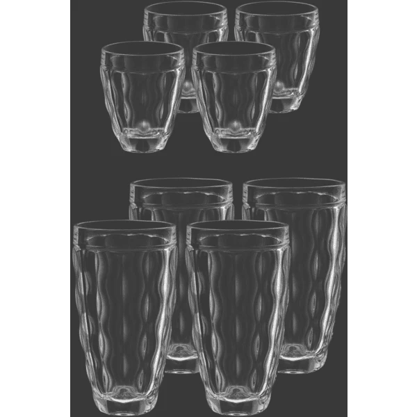 Leonardo Becher Brindisi 270 Ml & 370 Ml 8er Set Transparent 1 Leonardo Becher Brindisi 270 Ml & 370 Ml 8er Set Transparent