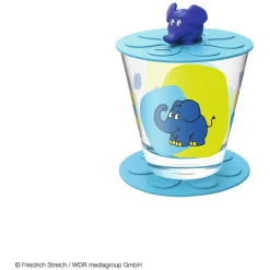 Leonardo Kinderbecherset Bambini Die Maus 215 Ml Hellblau