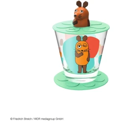 Leonardo Kinderbecherset Bambini Die Maus 215 Ml Orange-grün