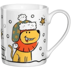 Leonardo Kindertasse Weihnachten Bambini 200 Ml Gelb