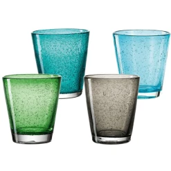Leonardo Trinkgläser Burano 230 Ml 4er Set Bunt