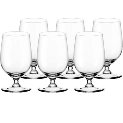 Leonardo Trinkgläser Ciao + 220 Ml 6er Set Transparent