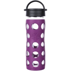 Lifefactory Trinkflasche Classic Cap Plum 475ml