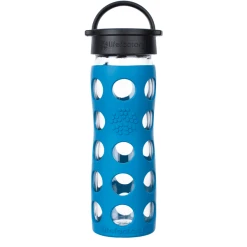 Lifefactory Trinkflasche Classic Cap Teal Take 475ml