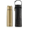 Miniland Deluxe Thermos Thermosflasche Mit Isoliertasche Gold 500ml