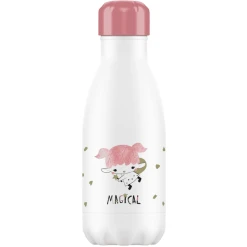 Miniland Isolierflasche Kid Bottle Fairy - 270ml, Weiß/rosa