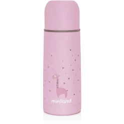 Miniland Silky Food Thermos Thermobehälter Pink 350ml