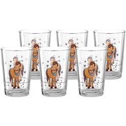 Montana Kinderbecher KIDS 210 Ml 6er Set Braun