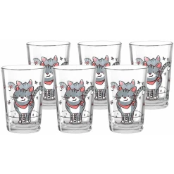 Montana Kinderbecher KIDS 210 Ml 6er Set Grau