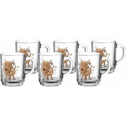 Montana Tassen KIDS 250 Ml 6er Set Hellbraun