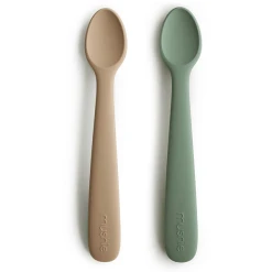 Mushie Silikonlöffel Dried Thyme/Natural