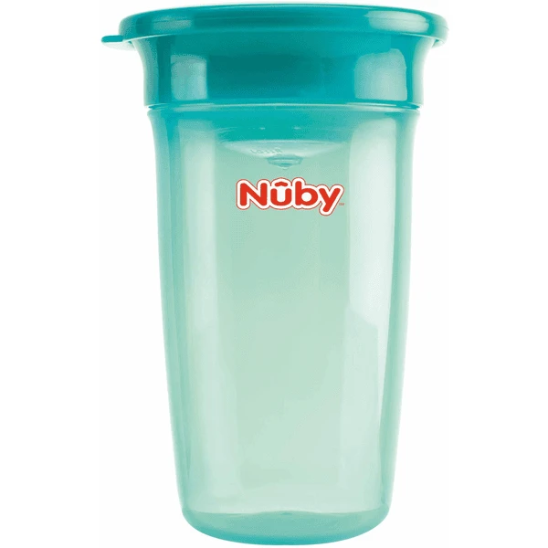 Nuby Nûby 360° Trinklernbecher WONDER CUP Basic Ab Dem 6. Monat 300 Ml In Aqua 1 Nuby Nûby 360° Trinklernbecher WONDER CUP Basic Ab Dem 6. Monat 300 Ml In Aqua