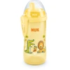 NUK Trinkflasche Kiddy Cup 300 Ml, Löwe Gelb