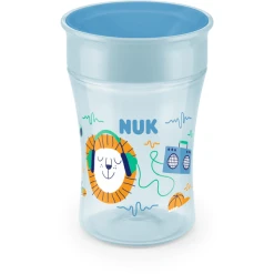 NUK Trinklernbecher Magic Cup 230 Ml 360°-Trinkrand In Hellblau
