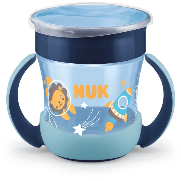 NUK Trinklernbecher Mini Magic Cup Night, 160ml, Blau 1 NUK Trinklernbecher Mini Magic Cup Night, 160ml, Blau