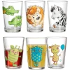 Ritzenhoff & Breker GmbH & Co. KG Kindergläser Happy Zoo & Monsterchen 205 Ml 6er Set Bunt