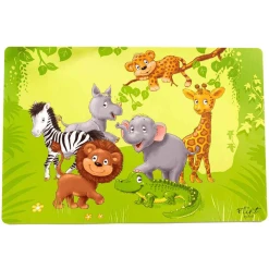 Ritzenhoff & Breker GmbH & Co. KG Platzmatte DSCHUNGELTIERE 30 X 45 Cm Bunt