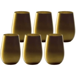 Stölze Lausitz Becher Elements 465 Ml 6er Set Gold