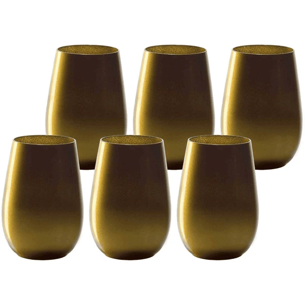 Stölze Lausitz Becher Elements 465 Ml 6er Set Gold 1 Stölze Lausitz Becher Elements 465 Ml 6er Set Gold