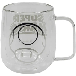 Stor Doppelwandige Tasse Super Mario 290 Ml Transparent