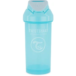 TWISTSHAKE Strohhalmflasche Straw Cup 360 Ml 12+ Monate Pastell Blau