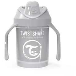 TWISTSHAKE Trinkbecher Mini Cup 230 Ml 4+ Monate Pastel Grau