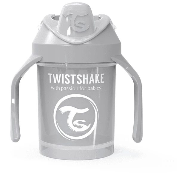 TWISTSHAKE Trinkbecher Mini Cup 230 Ml 4+ Monate Pastel Grau 1 TWISTSHAKE Trinkbecher Mini Cup 230 Ml 4+ Monate Pastel Grau