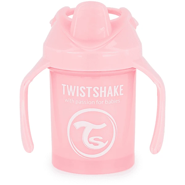 TWISTSHAKE Trinkbecher Mini Cup 230 Ml 4+ Monate Pastel Pink 1 TWISTSHAKE Trinkbecher Mini Cup 230 Ml 4+ Monate Pastel Pink